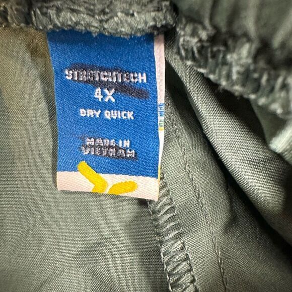 NWOT Old Navy Women’s Green Stretch Tech Zipper Pockets Joggers - Size 4XL - Picture 3 of 8
